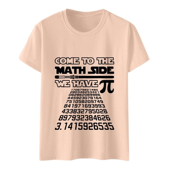 Bruh It's Pi Day and Stylish Design Sense Printed T Shirt Top. Womens Tops and Tees Shirts Women for Walking T Shirts Women Sleeve Pack Long Sleeve Tees for Women Pack Compression Shirts for