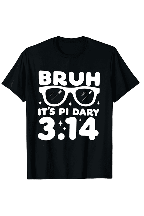 Bruh S Pi Day 3.14 Symbol Math Teachers Funny Men Women Short Sleeve Graphic T-Shirt