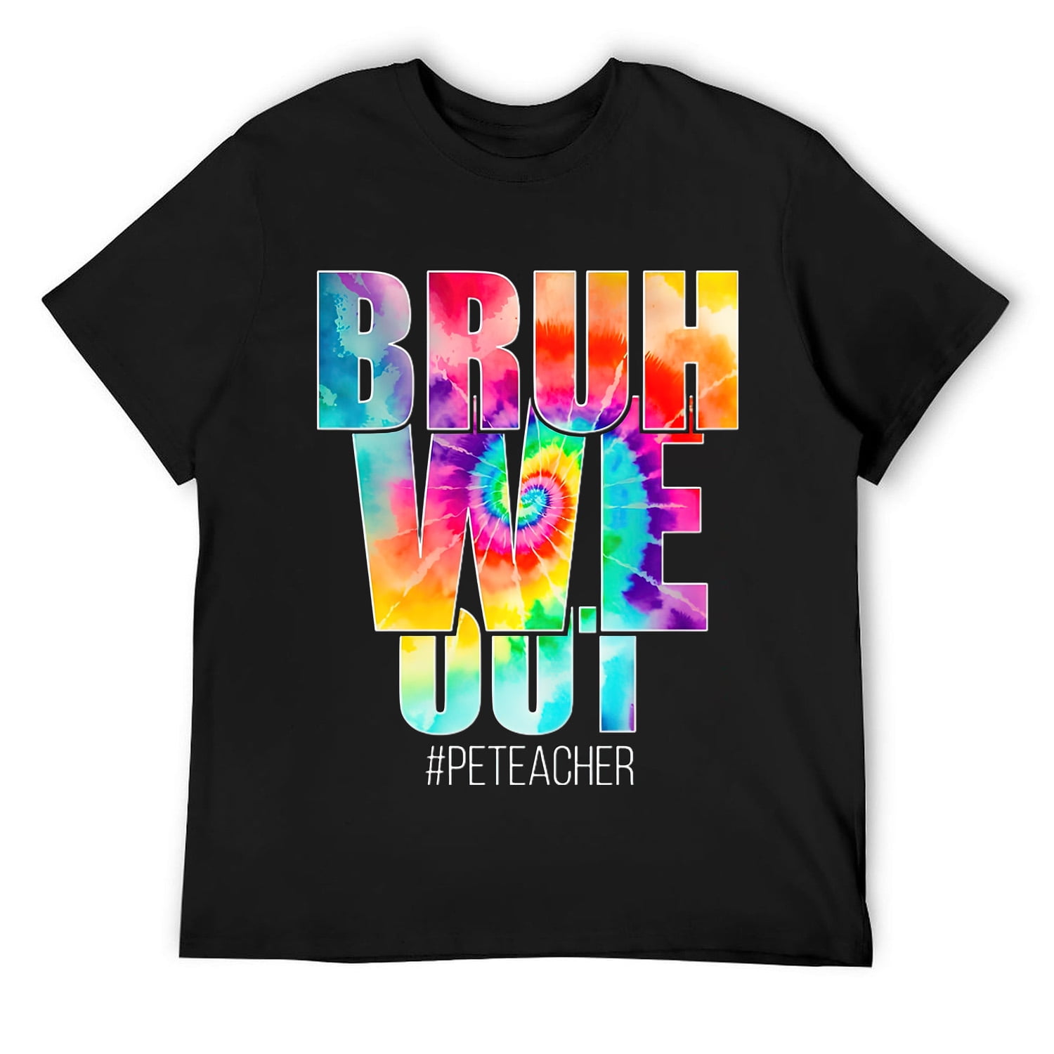 We Out Bruh Teacher Shirt - Last Day Of School T-Shirts For Plus Size Women & Teachers