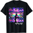 thumbnail image 1 of Bruh We Out Summer Para Life Sunglasses Tie Dye T-Shirt, 1 of 5