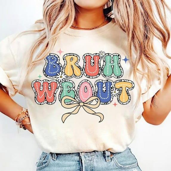 Bruh We Out T-Shirt, Funny Last Day of School Shirt, Summer Teacher T-Shirt, Teacher Appreciation Gift, End of Year T-Shirt