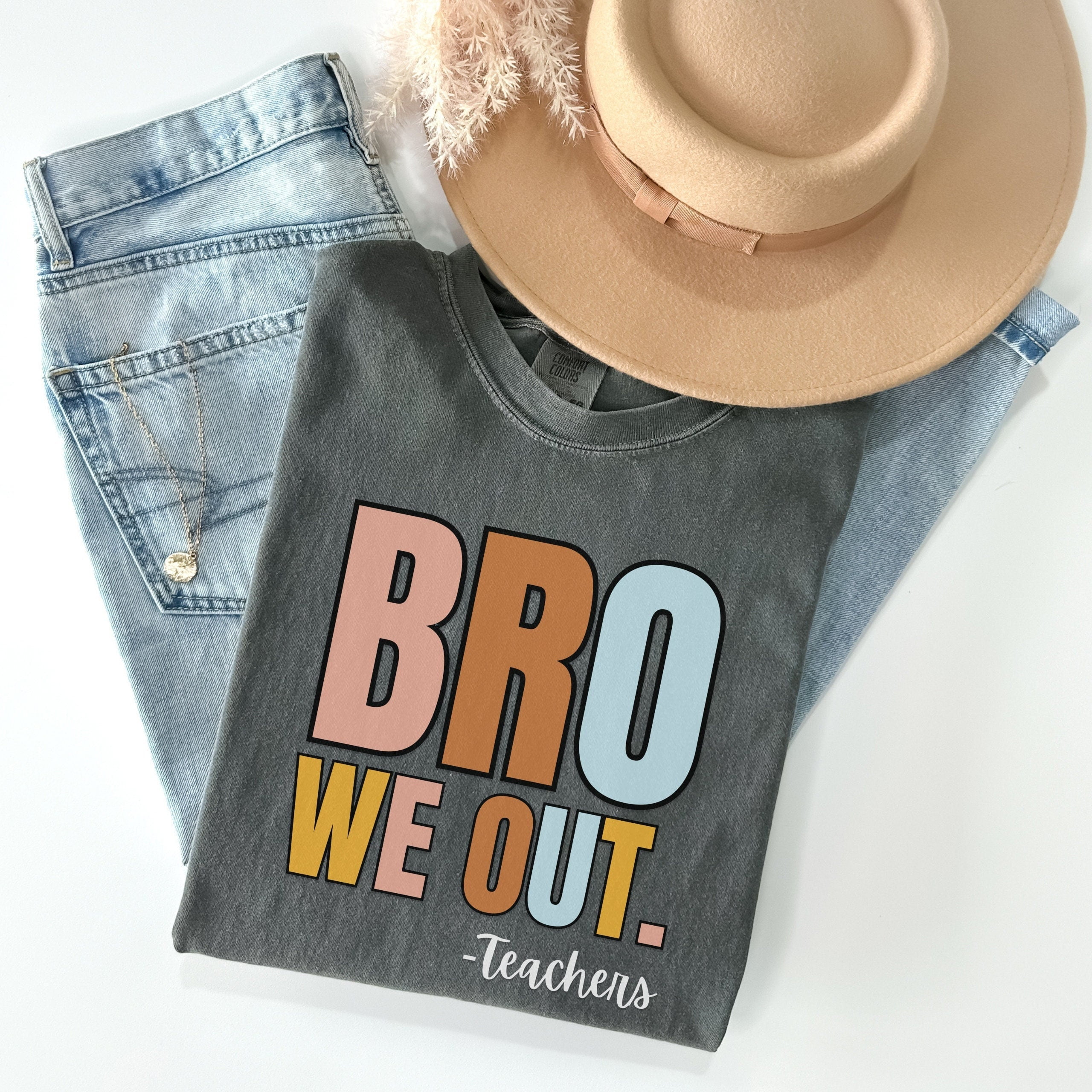 Bruh We Out Teachers Shirt, Last Day Of School Retro Shirt, Funny ...
