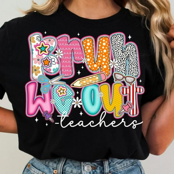 Bruh We Out Teachers T-Shirt, Last Day of School Shirt, Teacher Appreciation Shirt, Summer Break Teacher Shirt