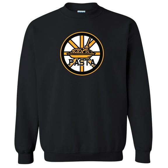 Bruins David Pastrnak Pasta Logo Crew Neck Sweatshirt