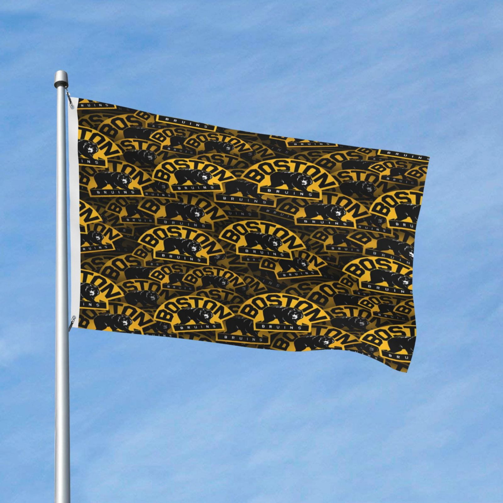 Boston Bruins Two-Sided House Flag - 28x40 Inches, Polyester, Officially Licensed
