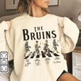 Bruins Walking Abbey Road Signatures Ice Hockey Shirt, Milan Lucic