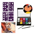 Bruise Makeup Pallet Neon Makeup Pigments Face Painting Kits for Kids