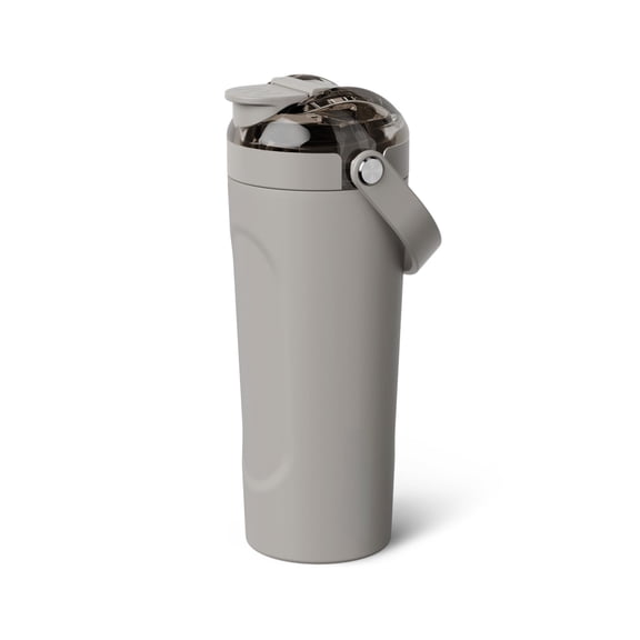 Brumate Multishaker Blender Shaker Bottle | Leakproof Insulated Stainless Steel Pre Workout And Protein For The Gym 25oz (mocha)