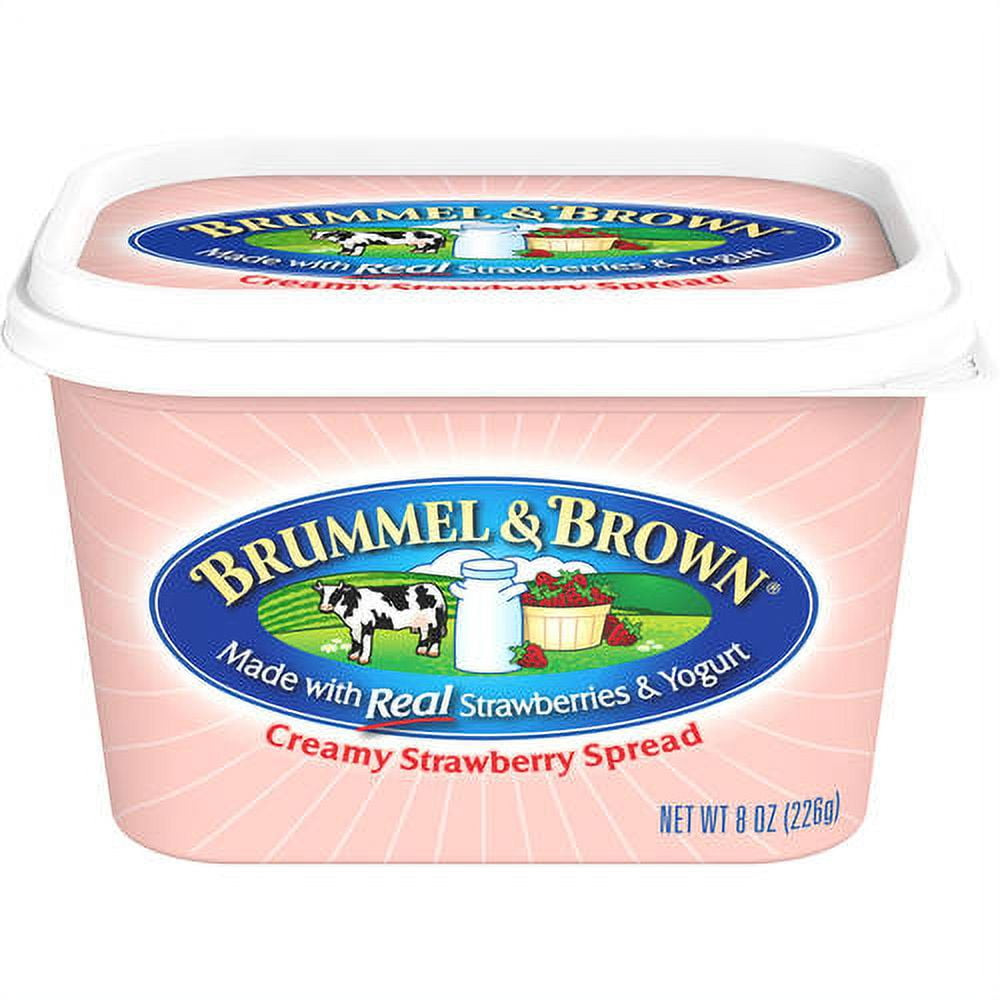 Brummel & Brown Creamy Strawberry Spread, 8 Oz.