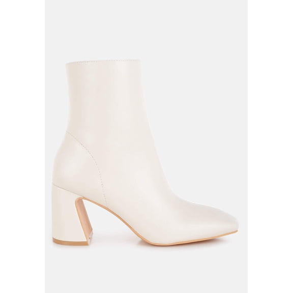 Bruna Square Toe Ankle Boots