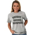 thumbnail image 1 of Brunch Before Burpees Funny Workout Women's Graphic T Shirt Tees Brisco Brands L, 1 of 5
