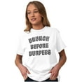 thumbnail image 1 of Brunch Before Burpees Funny Workout Women's Graphic T Shirt Tees Brisco Brands M, 1 of 5