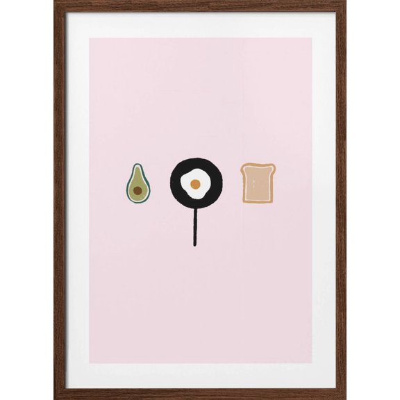 Brunch Framed Art Modern Wall Decor