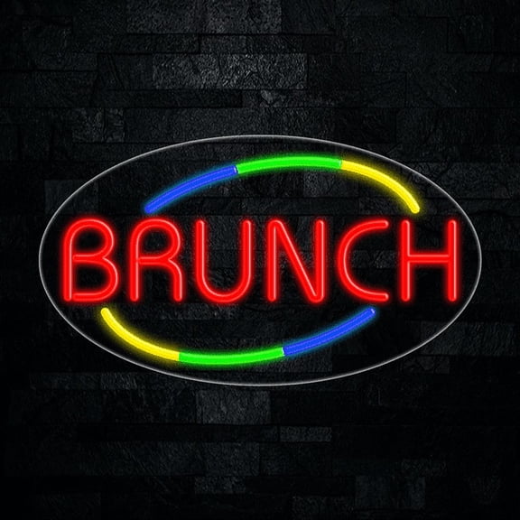 Brunch LED Neon Sign 28"L x 16"H #34500