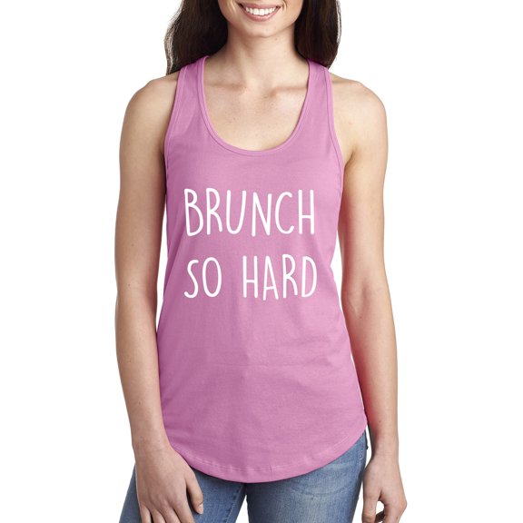Brunch So Hard Racerback Tank