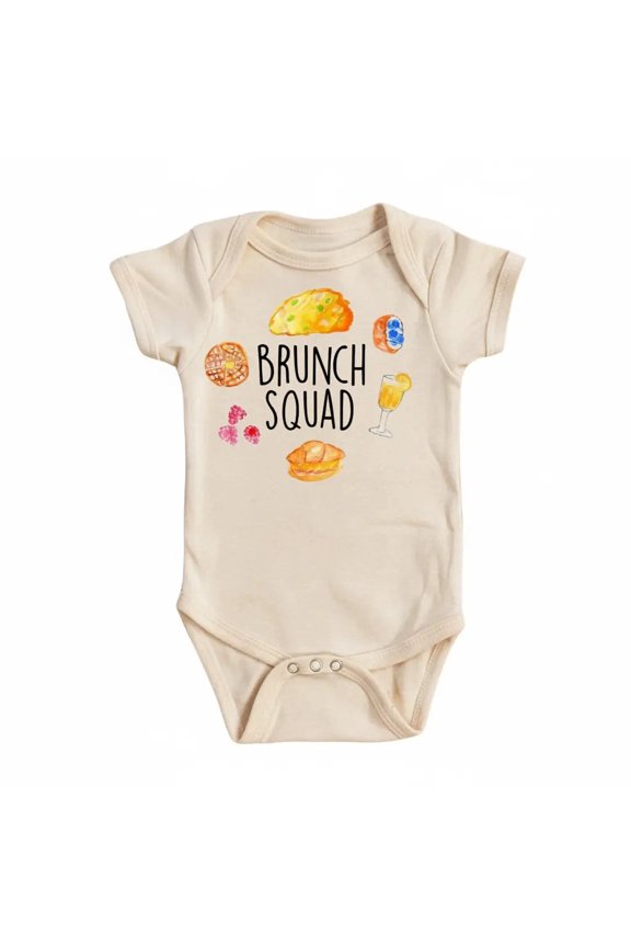 Brunch Squad Newborn Gift Baby Bodysuit