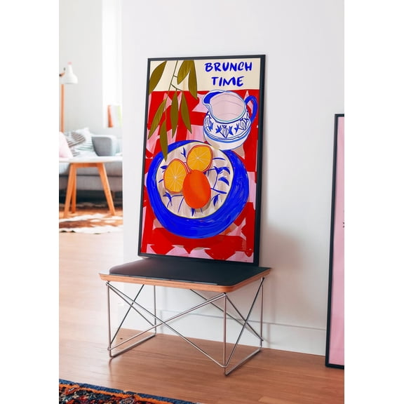 Brunch Time Art Kitchen Still Life, Unframed Canvas