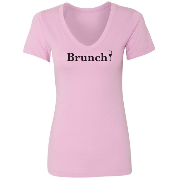 Brunch Womens V-Neck T-Shirt