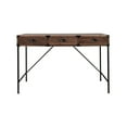 thumbnail image 1 of AGHDECO Orman Transitional Particle Board/Wood Desk in Walnut, 1 of 5