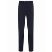 Brunello Cucinelli Blue Buttoned Pockets Cotton Formal Pants Men's