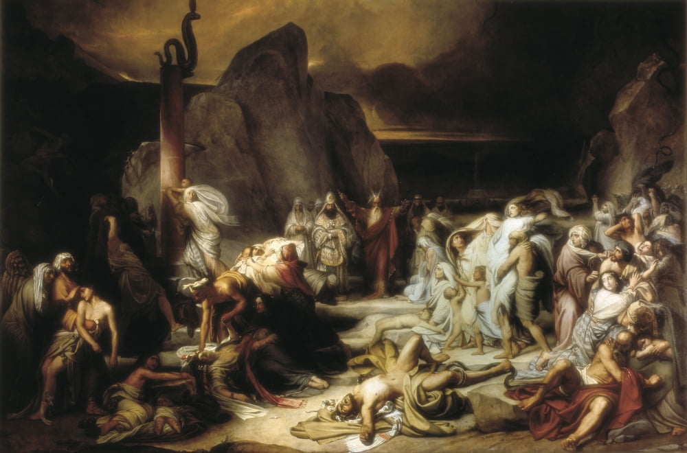 Brunifyodor (1800-1875) Canvas Art - (24 x 18)