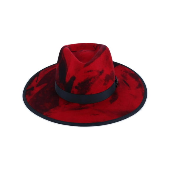 Bruno Capello  Macchiato Pinch Front Wool Fedora (Men)