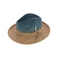thumbnail image 1 of Bruno Capello Rafi Plaid Straw Fedora, 1 of 5