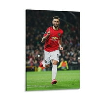 Bruno Fernandes Canvas Poster Poster Cool Artworks Painting Wall Art Canvas Prints Hanging Picture Home Decor Posters Gift 16x24inch(40x60cm)