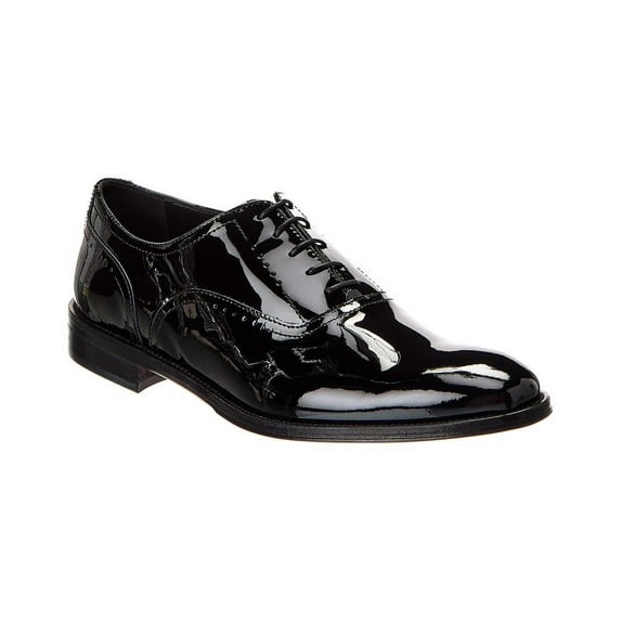 Bruno Magli Arno Sera Patent Oxford, 10, Black
