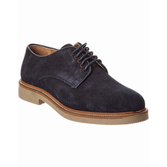 Bruno Magli Dario Suede Derby, 9.5, Blue