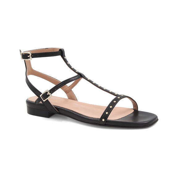 Bruno Magli Maya Leather Sandal, 10.5, Black