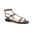 thumbnail image 1 of Bruno Magli Maya Leather Sandal, 7.5, Black, 1 of 4
