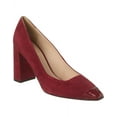 thumbnail image 1 of Bruno Magli Melania Suede Pump, 8, Red, 1 of 5