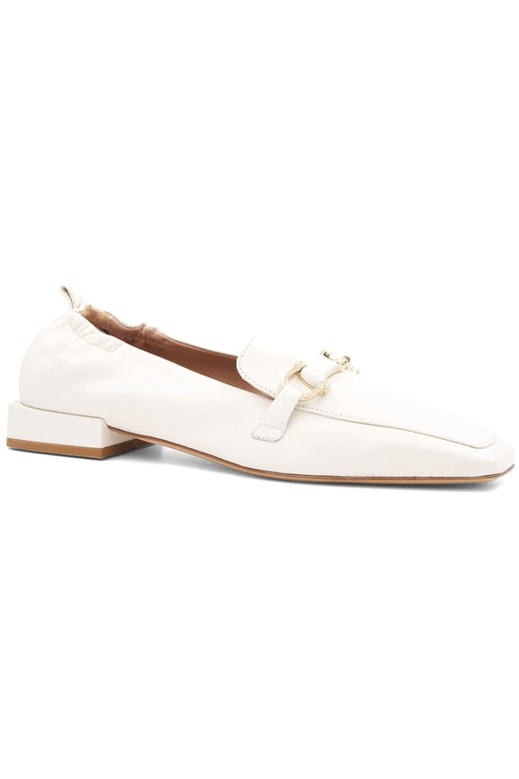 Mila Leather Loafer, 8.5, White
