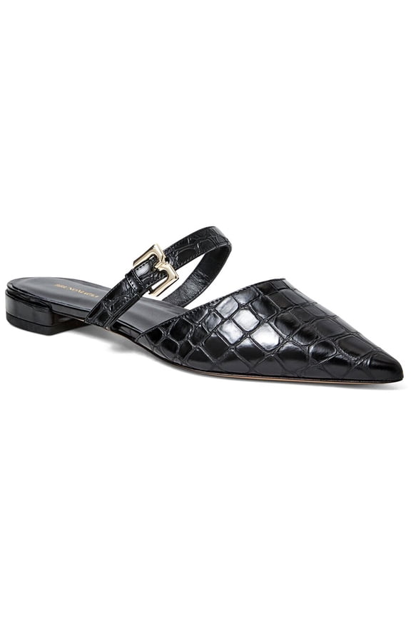 Pasha Leather Mule, 8.5, Black