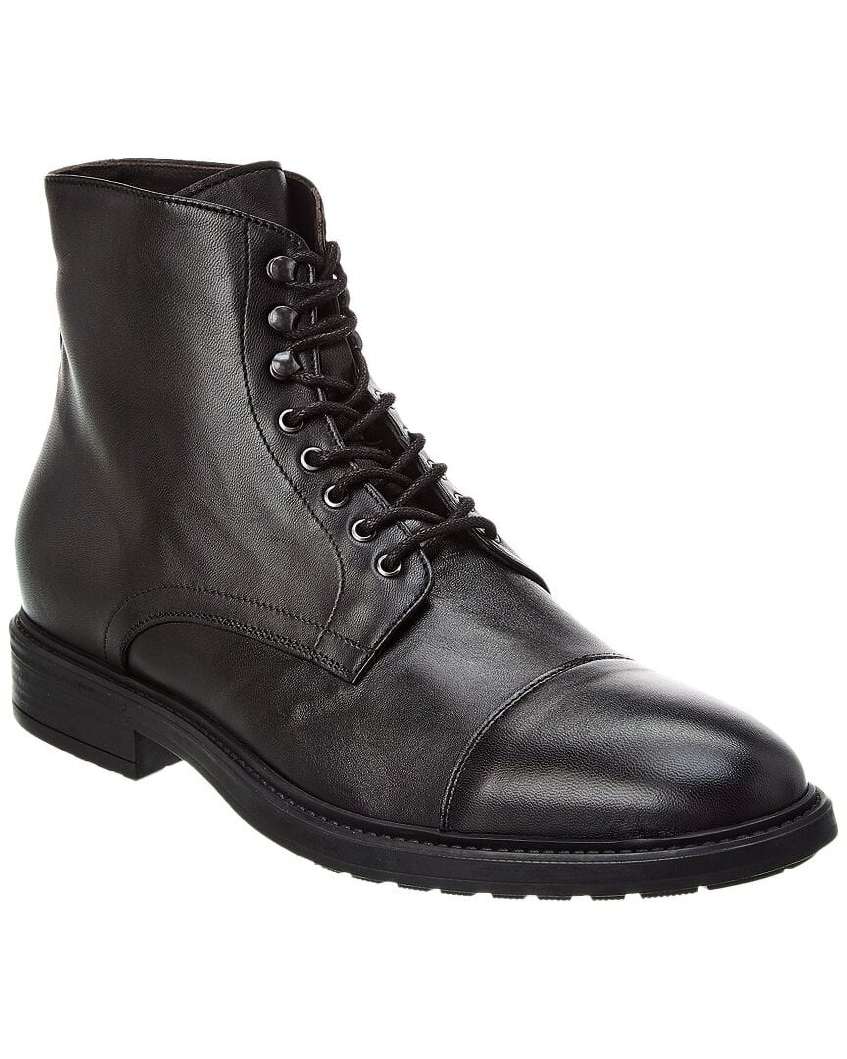 Bruno Magli Rufino Leather Boot 10.5 Black Walmart