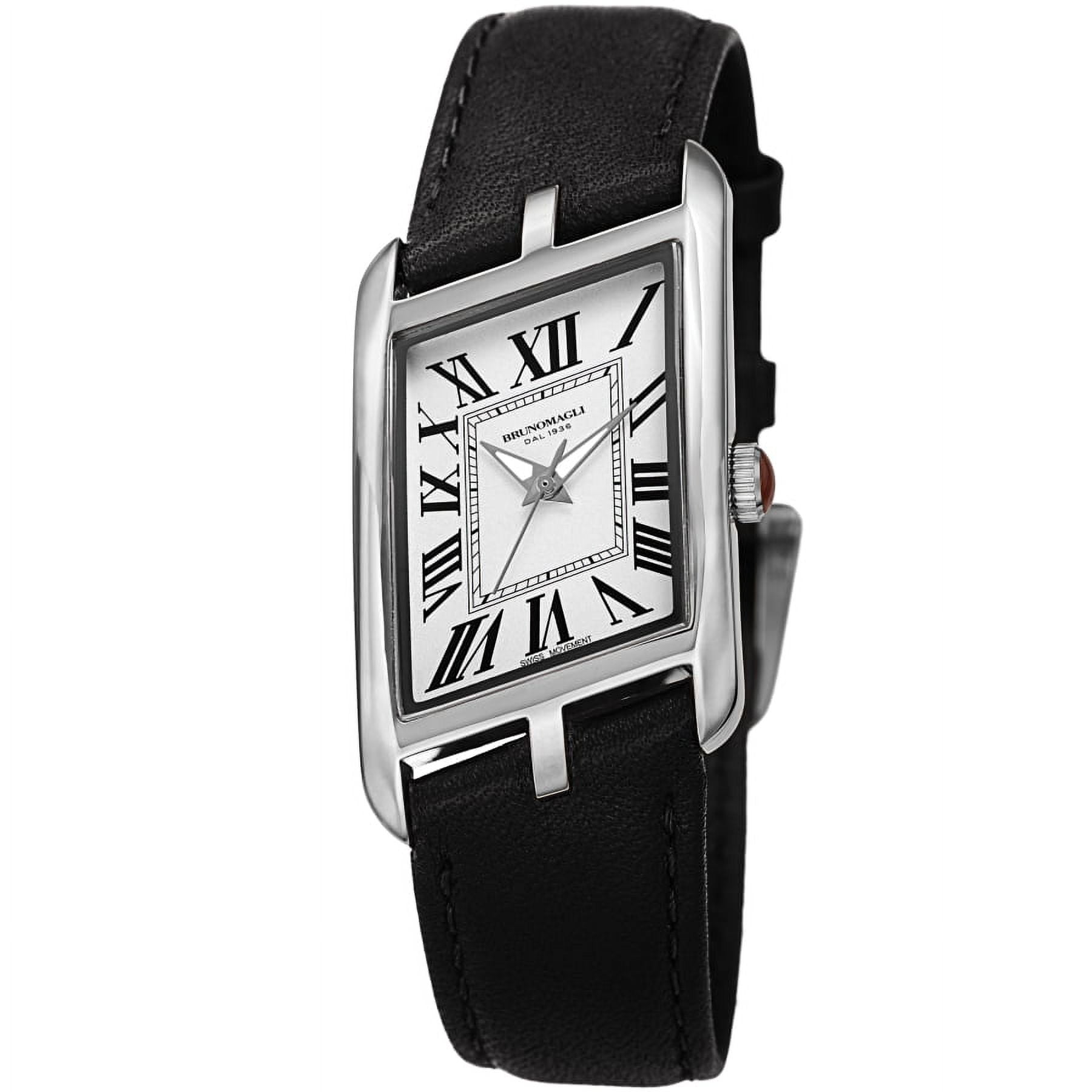 Bruno Magli Sofia Silver Dial Paralelogram Ladies Watch 31.191421