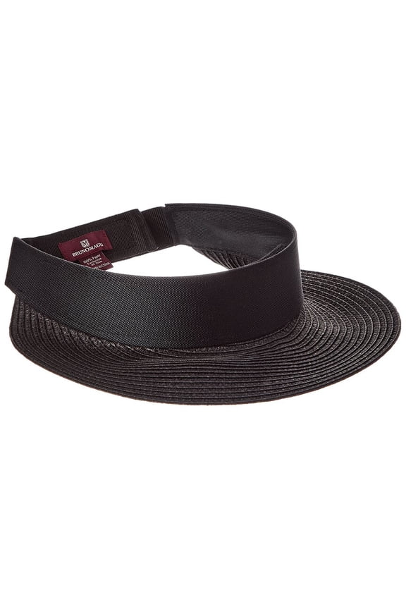 Straw Visor, Black