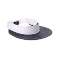 thumbnail image 1 of Bruno Magli Straw Visor, Blue, 1 of 2