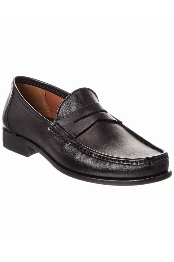 Tonio Leather Loafer, 12, Black