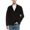 thumbnail image 1 of Bruno Magli mens  Merino Wool Cardigan, l, Black, 1 of 3