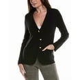 thumbnail image 1 of Bruno Magli womens  Merino Wool-Blend Sweater Blazer, s, Black, 1 of 3
