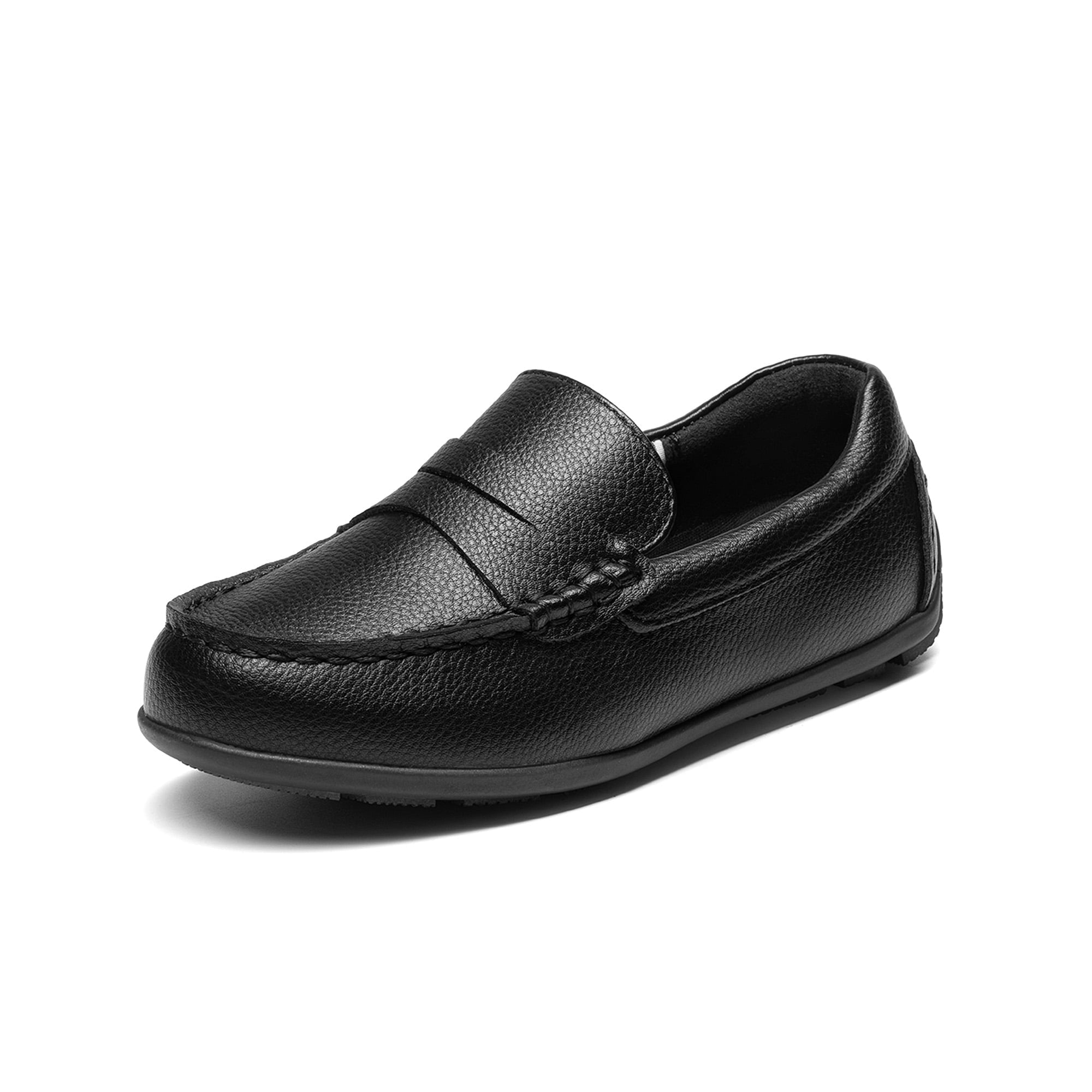 Boy's Dress Shoes Slip-On Penny Loafers Casual Moccasin Style for Toddler/Little Kid/Big Kid