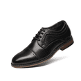 thumbnail image 1 of Bruno Marc Boy's Prince-K1 Classic Oxfords Dress Shoes, 1 of 5