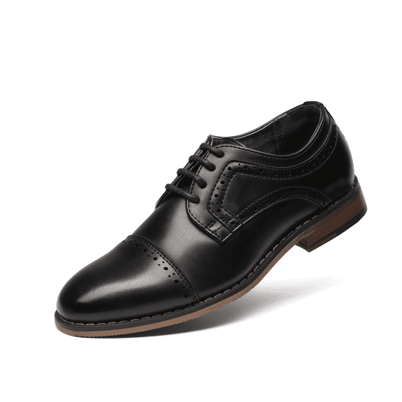 Bruno Marc Boy's Prince-K1 Classic Oxfords Dress Shoes
