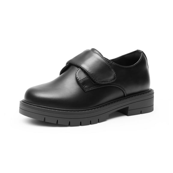 Bruno Marc Boys' Dress Loafers with Strap, Slip-On Formal Shoes for School & Events