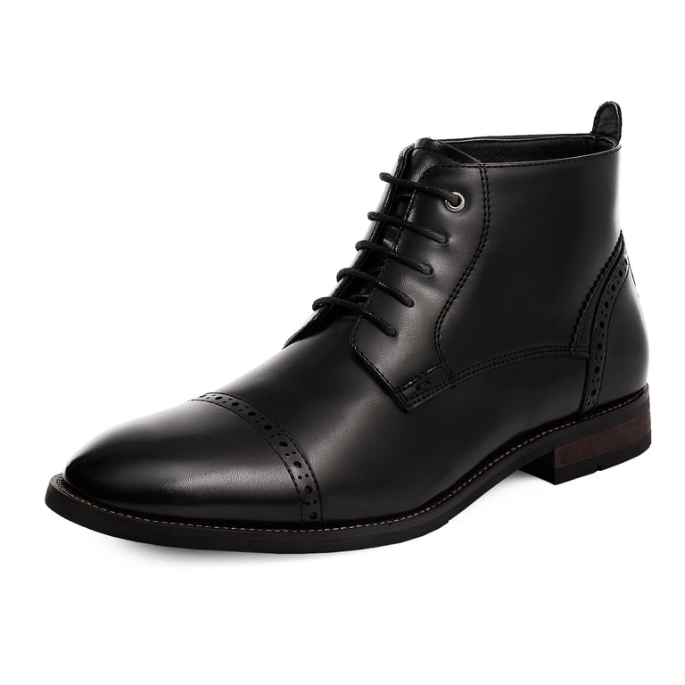 Bruno Marc Men Busines Dress Oxford Boots Classic Ankle Boot  display picture 2
