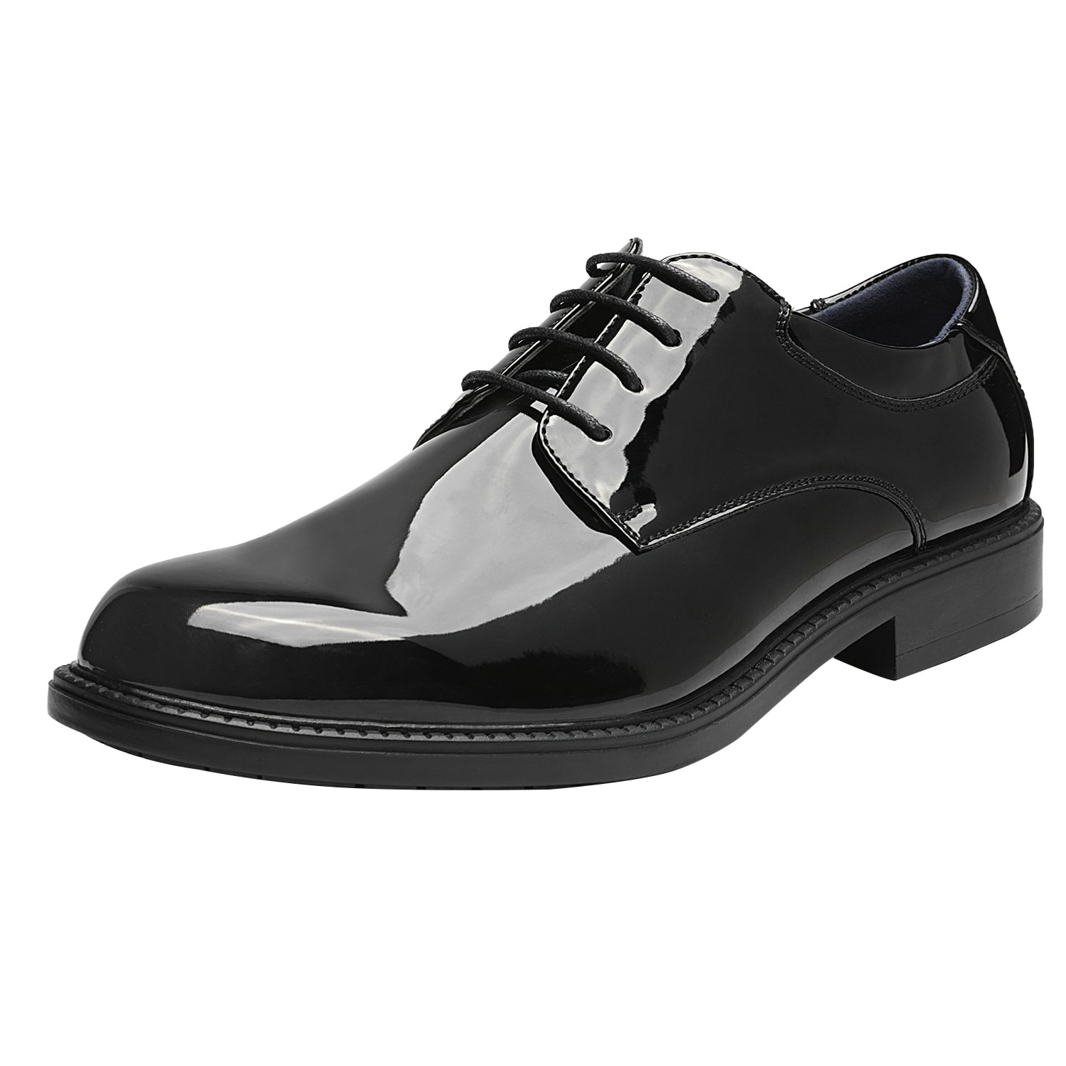 Bruno Marc Men Classic Oxford Dress Shoes, Lace Up Leather 