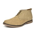 thumbnail image 1 of Bruno Marc Men Classic Oxford Shoes Suede Leather Lace Up Desert Shoes Comfort Fashion Boots for Men Chukka Sand Size 10, 1 of 4
