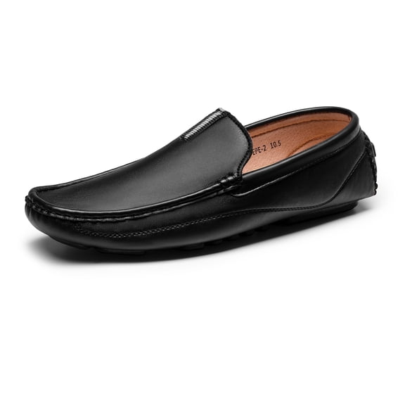 Bruno Marc Men Fashion Classic Loafers Driving Moccasins Shoes For Men Slip on Lightweight Loafers Shoes BM-PEPE-2 BLACK Size 12